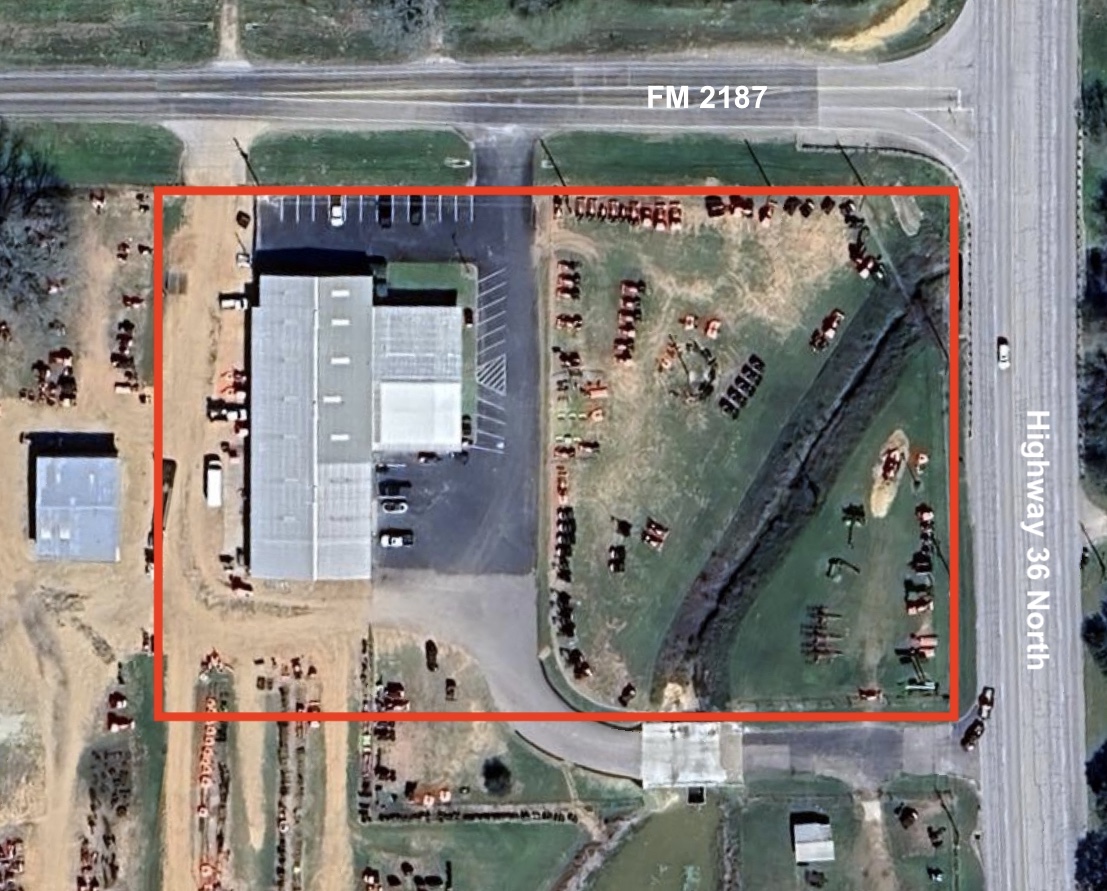 approximate lease area dealership property sealy texas